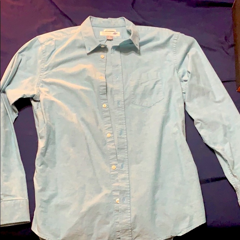 Blue Old Navy Button Up